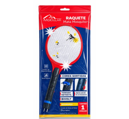 RAQUETE MATA MOSQUITO CORES 127W MR390
